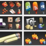 Los diferentes paquetes de iconos que se pueden descargar