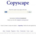 Motor de búsquedas de Copyscape