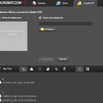 acrobat Sitio personalizado de Acrobat punto com