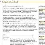 Agregar una Url a Google