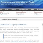Hay que tener en cuenta las condiciones de copia y distribución
