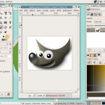 gimp Pantalla de Gimp con sus funciones