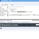 Panel de edición de las páginas en Google Sites