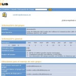 Una lista creada con Domeus