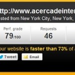 Resultado de la prueba de Pingdom en Acercadeinternet.com Resultado de la prueba de Pingdom en Acercadeinternet.com
