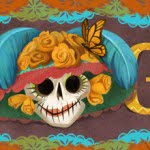 El doodle de Día de muertos aparece en Google México este 2 de noviembre.