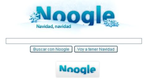 El buscador y botón del proyecto Noogle