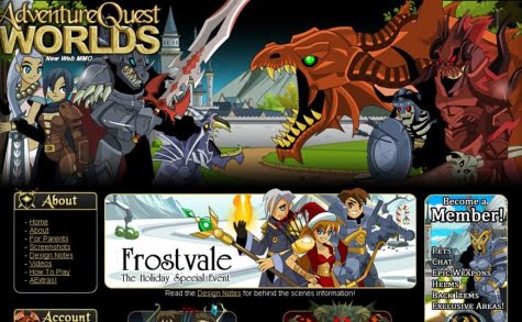 Adventure Quest un juego al estilo Browsergame