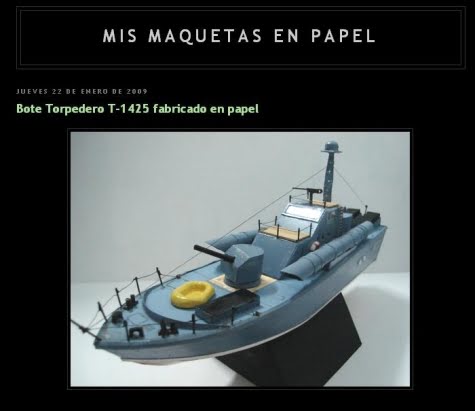 Fotoblog de "Mis Maquetas en Papel"