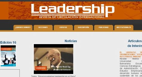 Sitio oficial de la Revista LeaderShip