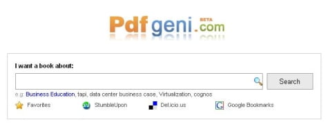 Buscador PdfGeni versión Beta