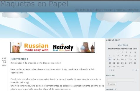 Un blog creado con HazBlog