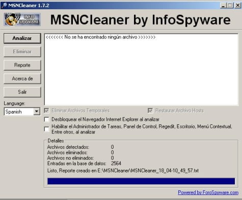 Portada de MSNCleaner