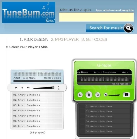 tubebum Opciones y configuración de nuestro reproductor en TuneBum