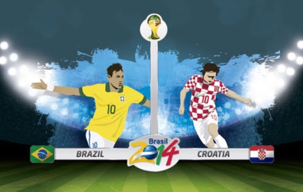 Brasil contra Croacia en vivo