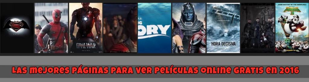 Peliculas online en 2016