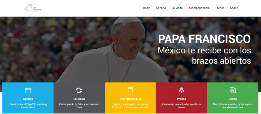 Visita de Papa Francisco a México