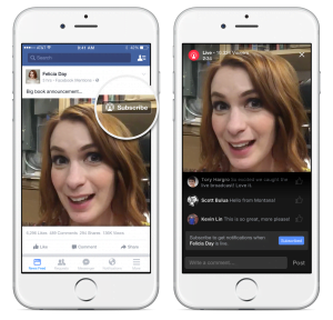 Facebook en vivo