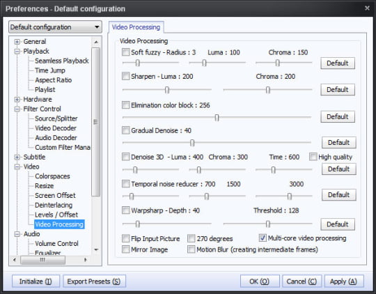 potplayer settings