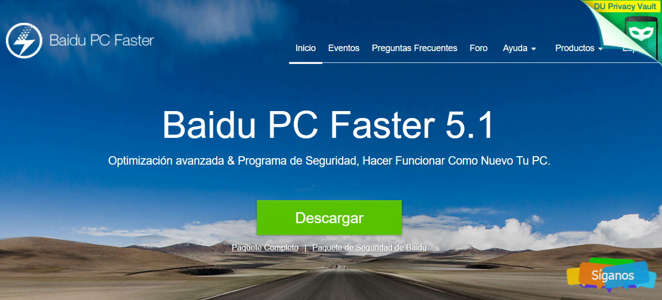 Baidu PC Faster