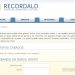 Panel de control de Recordalo