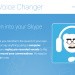 Skype voice